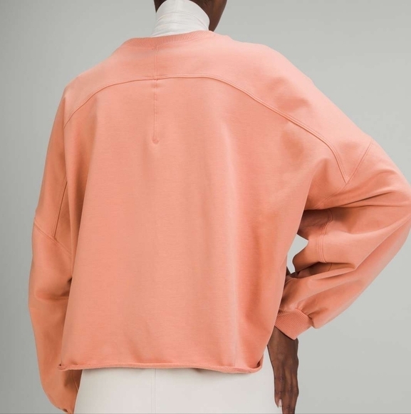 Lululemon LA Oversized Boxy Crew - Pink Savannah - Picture 2 of 5